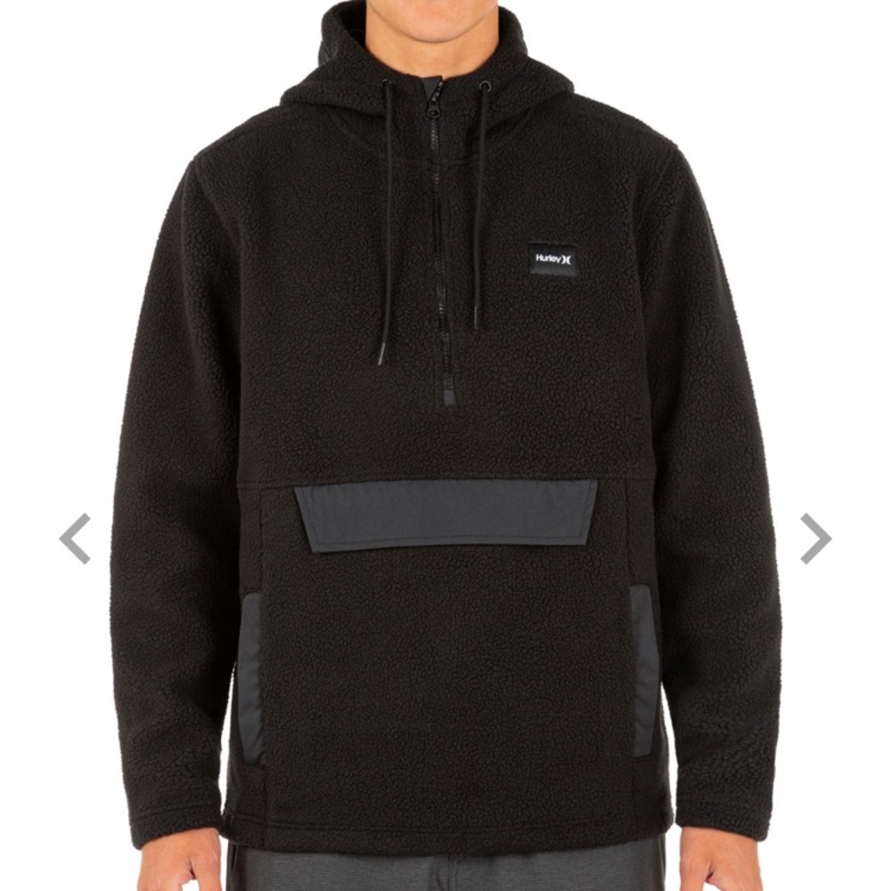 Hurley Sherpa fleece pullover jacket (men’s)